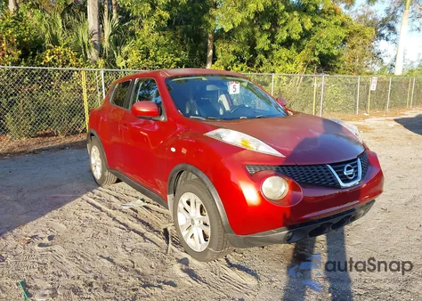 2012 Nissan Juke Sl from USA, damaged, VIN JN8AF5MR3CT115322